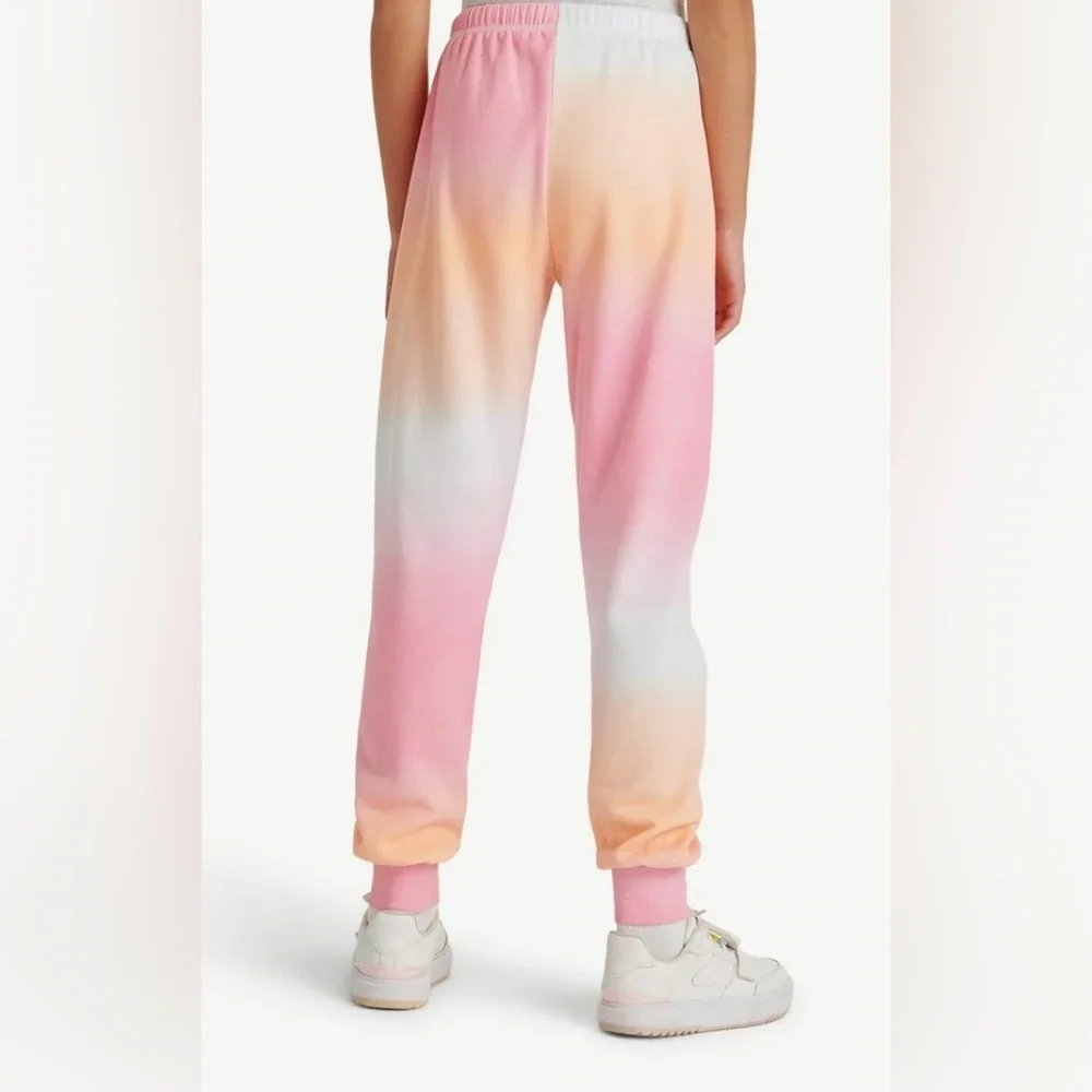 Justice Kids Bazooka Bubble Gum Graphic Tee & Justice colorful‎ joggers! NWT!